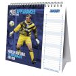 EVERTON FC 2025 DESK EASEL CALENDAR For Sale