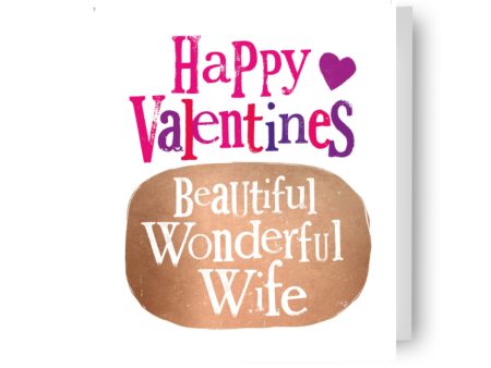 Brightside  Wife  Valentine s Day Card Online Hot Sale