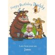 The Gruffalo Personalised  Daddy  Birthday Photo Card Online now