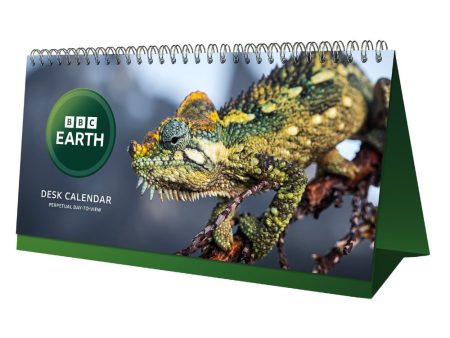 BBC EARTH 2025 PERPETUAL DESK CALENDAR For Sale