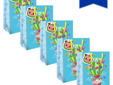 Cocomelon Multipack of 5 Gift Bags Online now