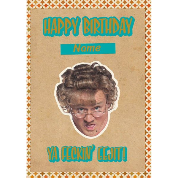 Mrs Brown s Boys Personalised Birthday Card Hot on Sale