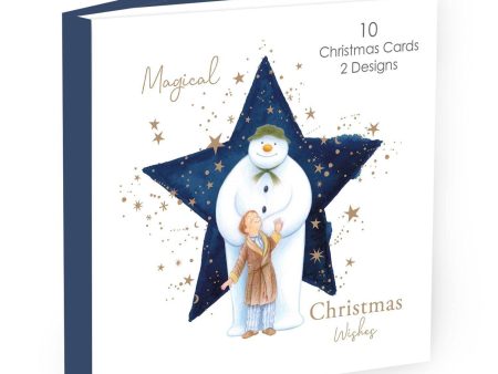 The Snowman Multipack of 10 Christmas Cards Fashion