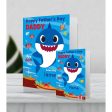 Baby Shark Giant Personalised Father s Day Card Discount