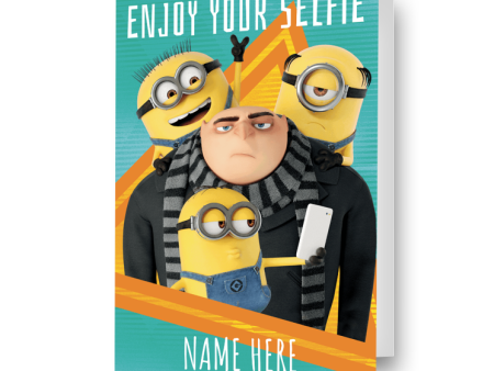 Despicable Me Minions Any Name Card Supply