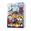 Paw Patrol Movie Personalised Age 3 Birthday Card For Cheap