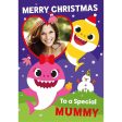 Baby Shark Personalised Any Relation Christmas Photo Card Sale