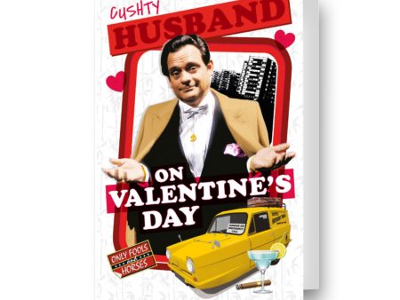 Only Fools and Horses  Cushty Husband  Valentine s Day Card Sale