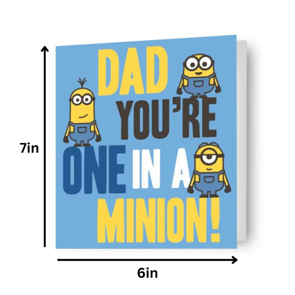 Despicable Me  You re One In A Minion  Father s Day Card Cheap