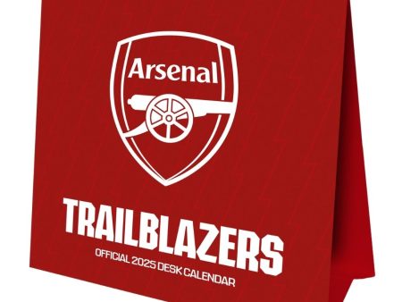 ARSENAL FC 2025 DESK EASEL CALENDAR Online Sale