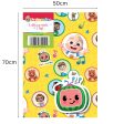 CoComelon 2 Sheets & 2 Tags Gift Wrap Fashion