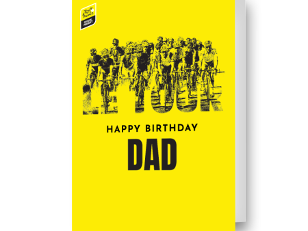 Tour De France Personalised Relation Birthday Card Online now