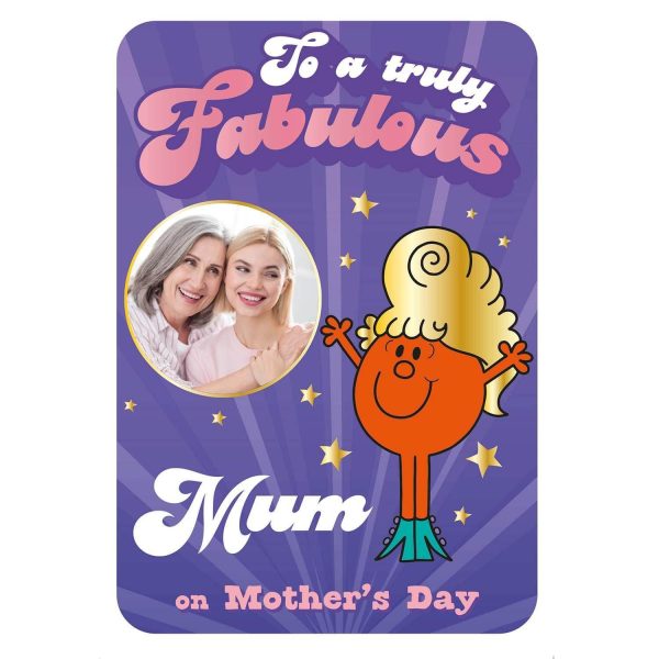 Mr Men & Little Miss Personalised  Truly Fabulous  Mother s Day Photo Card Online