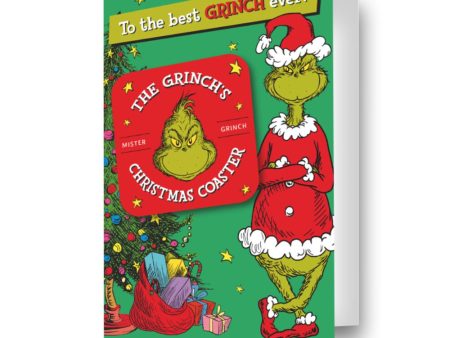 The Grinch Coaster Christmas Card Online now