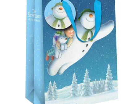 The Snowman Christmas Gift Bag Pack of 3 Online