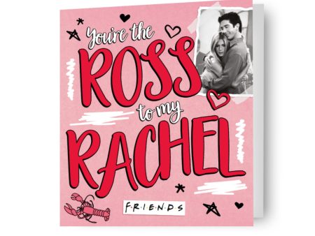 Friends  Ross to my Rachel  Boyfriend Valentine s Day Card on Sale