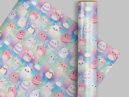 Squishmallows 4m Roll Wrapping Paper Supply