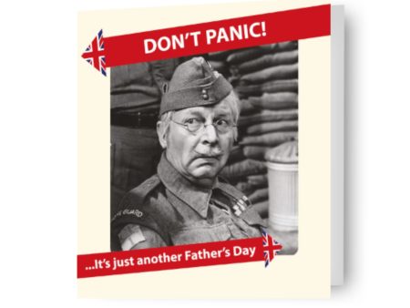 Dad s Army  Don t Panic!  Father s Day Card Online Hot Sale