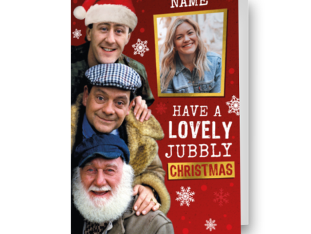 Only Fools and Horses Personalised Photo Christmas Card Online Sale