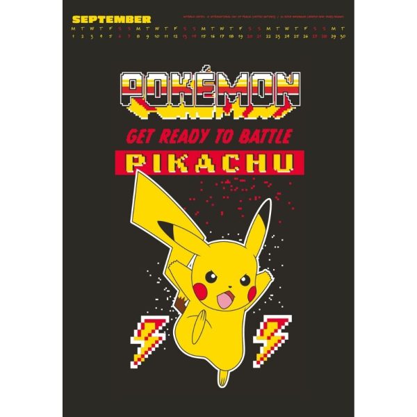 POKÉMON 2025 A3 DELUXE CALENDAR For Cheap