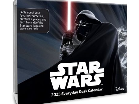 STAR WARS CLASSIC 2025 DESK BLOCK CALENDAR For Sale