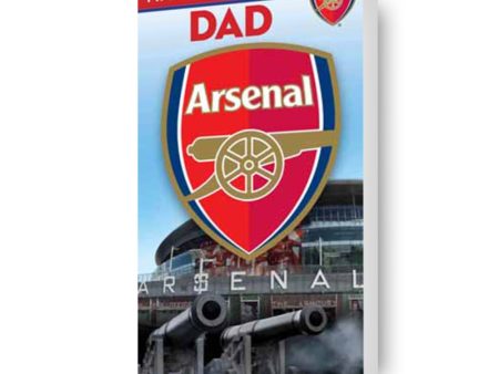 Arsenal FC  Dad  Birthday Card For Cheap