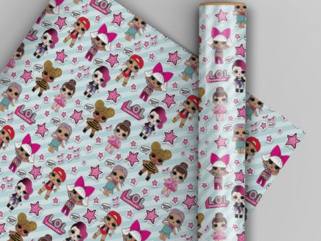 LOL Surprise 2m Roll Wrapping Paper Online