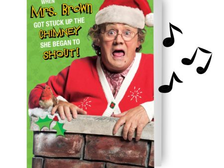 Mrs Brown s Boys Christmas Sound Card on Sale