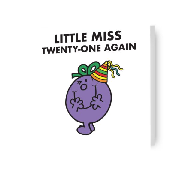 Mr Men & Little Miss Personalised  Twenty One Again  Birthday Card Online Hot Sale