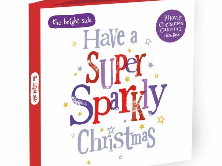 Brightside Christmas Multipack of 10 Cards Online Sale