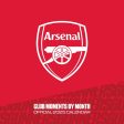 ARSENAL FC LEGENDS 2025 SQUARE CALENDAR Sale