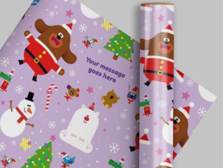 Hey Duggee Personalised Christmas Wrapping Paper For Cheap