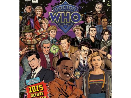 DOCTOR WHO CLASSIC 2025 A3 DELUXE CALENDAR Hot on Sale