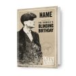 Peaky Blinders Personalised  Blinding  Birthday Card Online Hot Sale