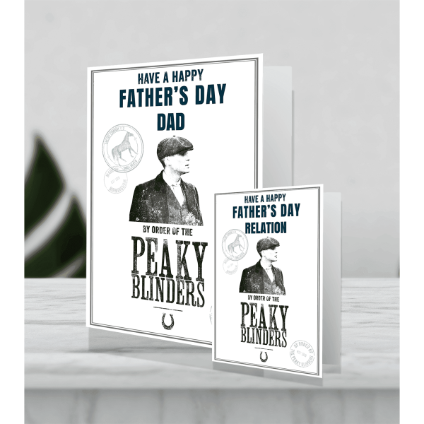 Peaky Blinders Giant Personalised Father s Day Card Online now