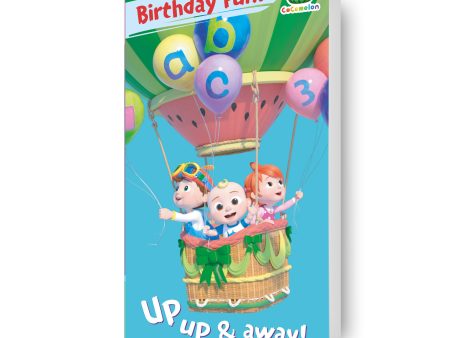 CoComelon  Up Up And Away!  Birthday Card For Discount