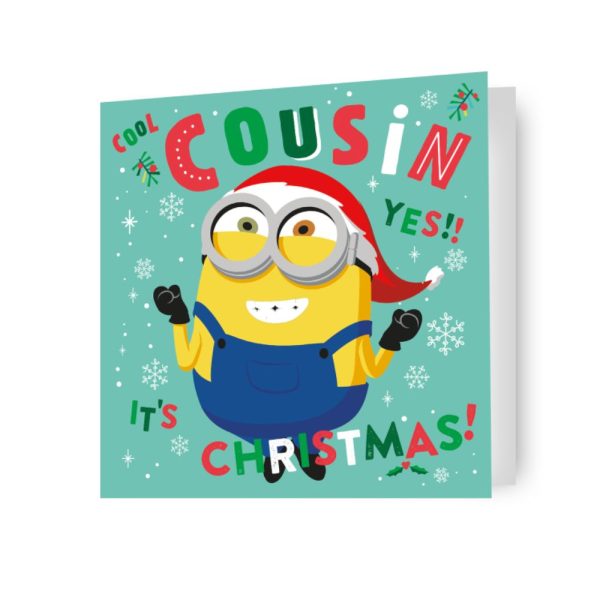 Despicable Me Cousin Christmas Card Supply