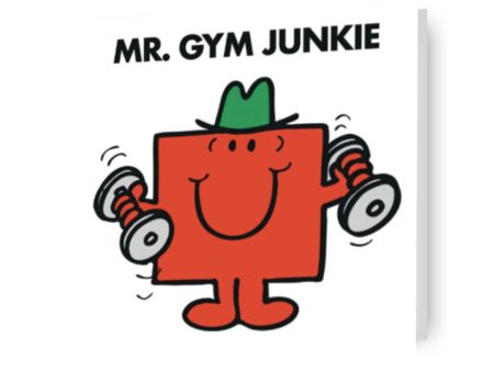 Mr Men & Little Miss Personalised  Mr Gym  Birthday Card Hot on Sale