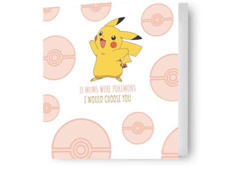 Pokemon Pikachu Mother s Day Card on Sale