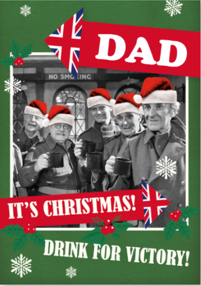 Dad s Army Personalised  It s Christmas  Card Hot on Sale