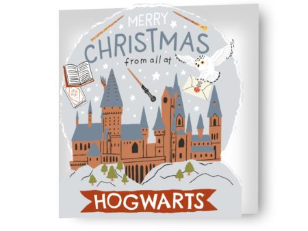 Harry Potter Hogwarts Christmas Card Online now