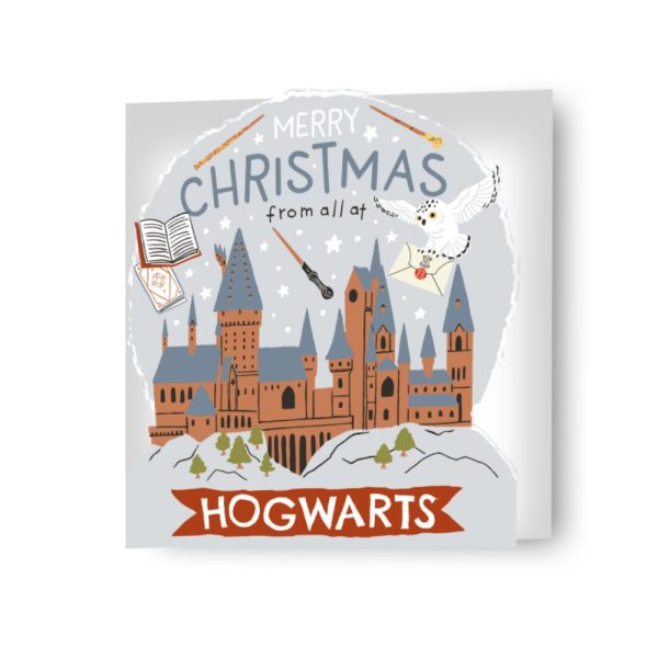 Harry Potter Hogwarts Christmas Card Online now