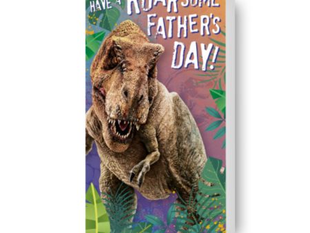 Jurassic World  Roarsome  Father s Day Card Discount