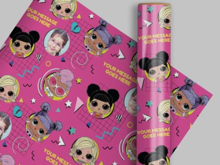 LOL Surprise Personalised Wrapping Paper Online now