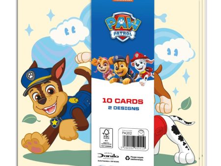 Paw Patrol Multipack of 10 Cards For Cheap