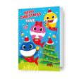 Baby Shark Personalise Any Name Christmas Card Online Sale