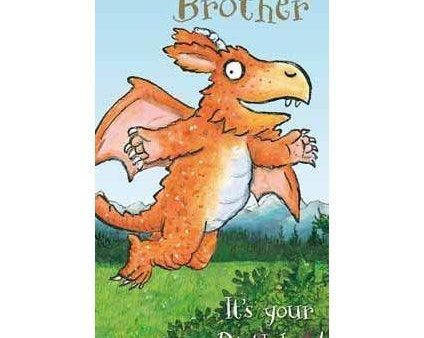 Zog Super Daring Brother Birthday Card Online Hot Sale