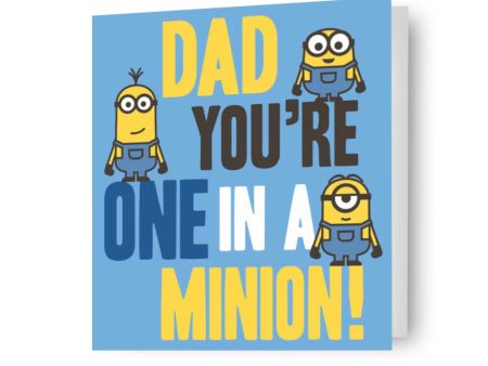 Despicable Me  You re One In A Minion  Father s Day Card Cheap