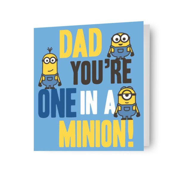 Despicable Me  You re One In A Minion  Father s Day Card Cheap