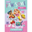 Paw Patrol Personalised  Pawsome  Mother s Day Card For Discount